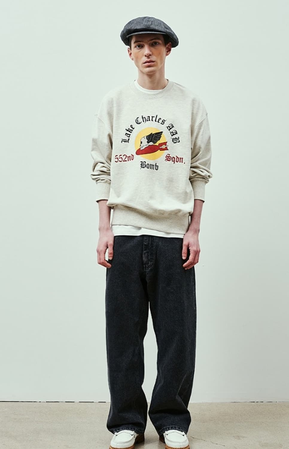 M] 유니폼브릿지 컴포트 데님팬츠 블랙 원 워시 상품이미지4