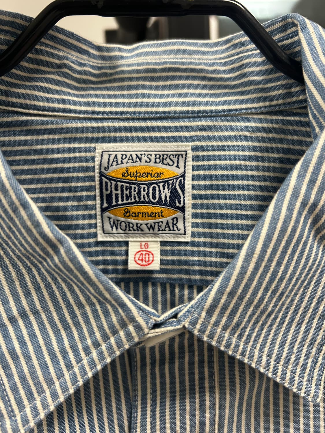 22페로우즈 히코리 워크셔츠 40 L 상품이미지3