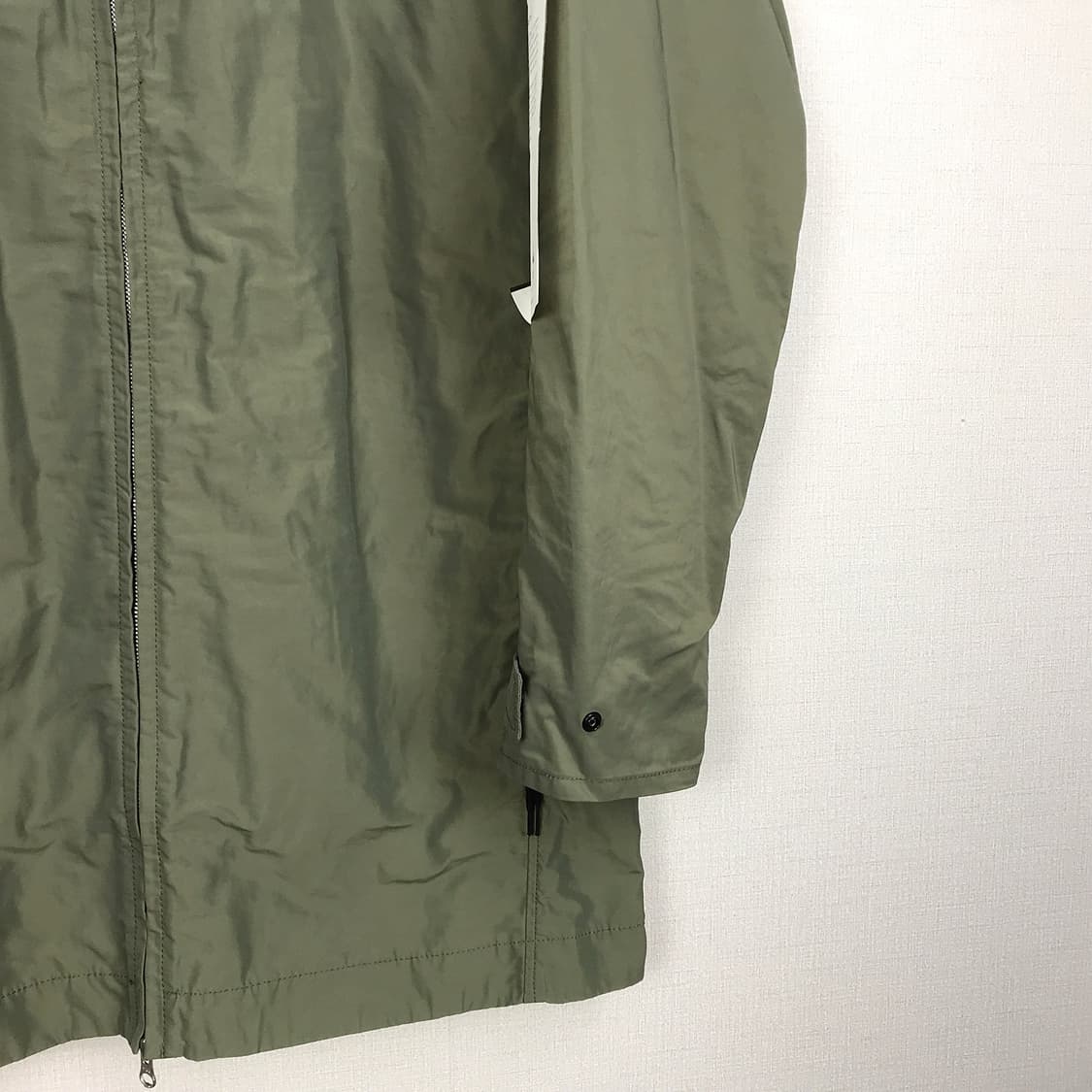 스톤아일랜드 20ss 새상품 히든후드 반코트 롱자켓 L 상품이미지4