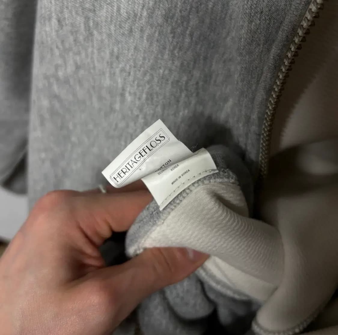 헤리티지플로스 후드집업 L 상품이미지4