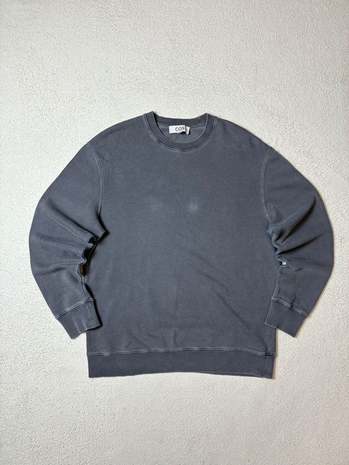 코스 COS 헤비코튼 워시드 오버 맨투맨 PN7052 상품이미지1