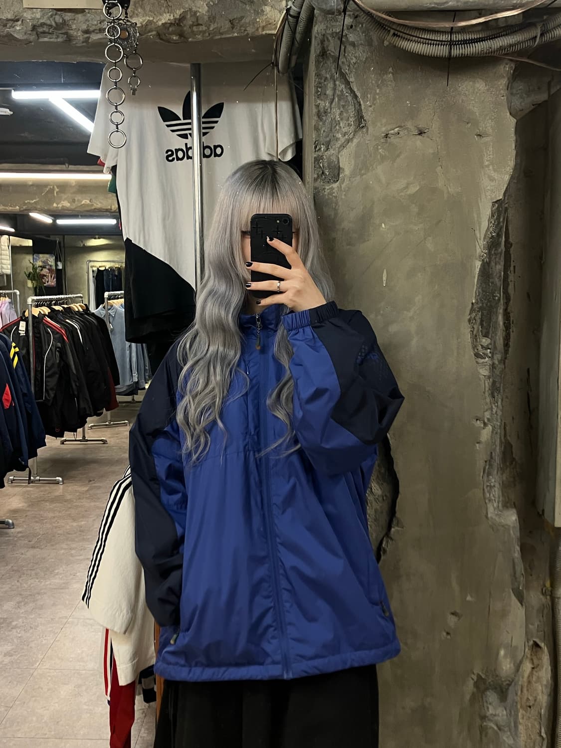 아식스 바람막이 블루 110   #csz2609 상품이미지2