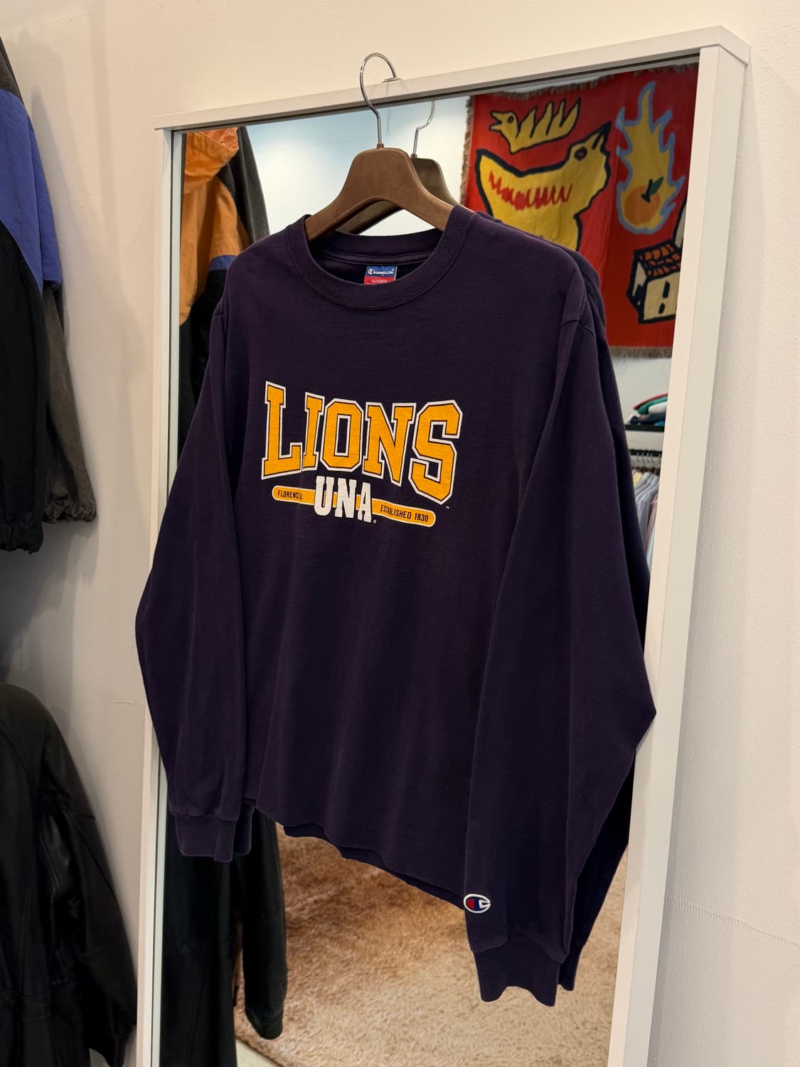 00s Champion 챔피온 UNA LIONS 컷오프 롱슬리브 상품이미지1