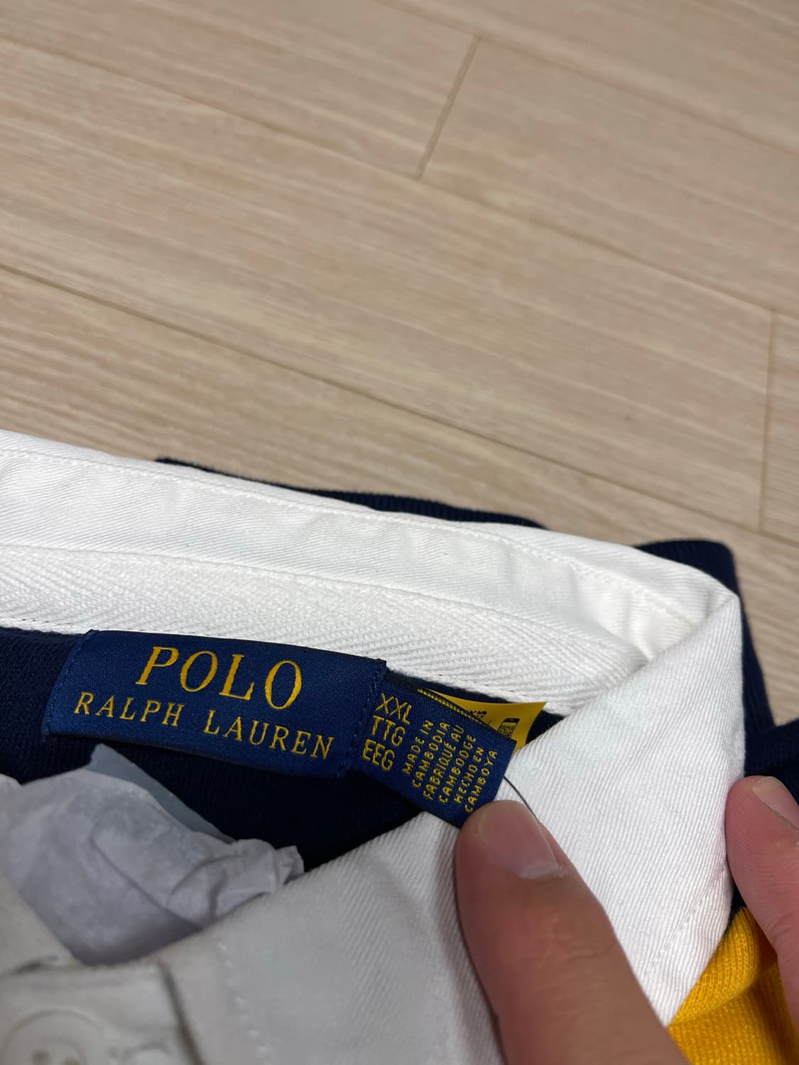 폴로 랄프로렌 럭비 스웻 XXL 상품이미지3
