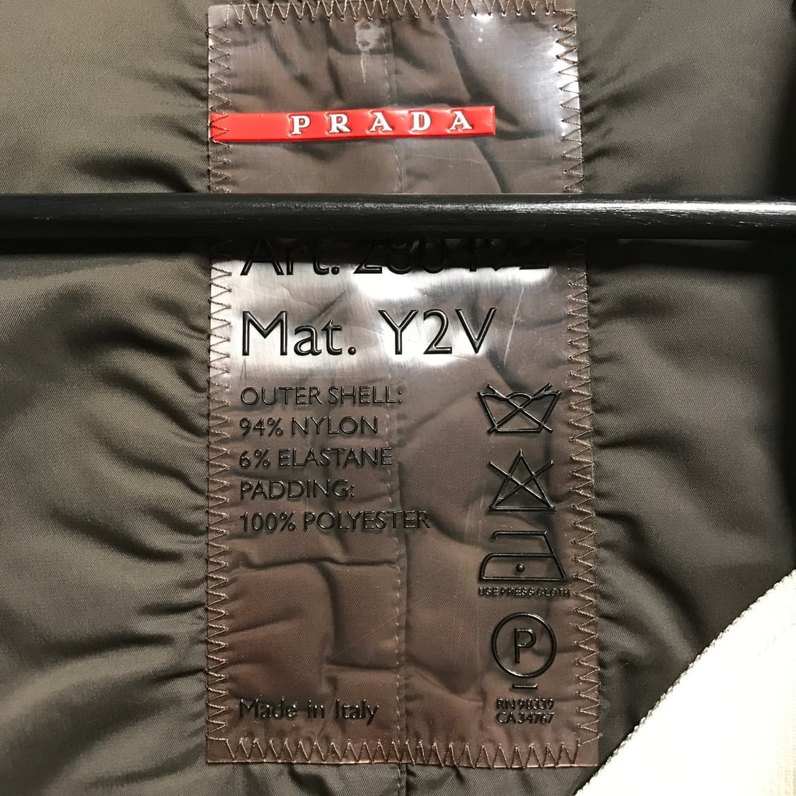 프라다 스포츠 후드 자켓 베이지 42(W) 상품이미지5