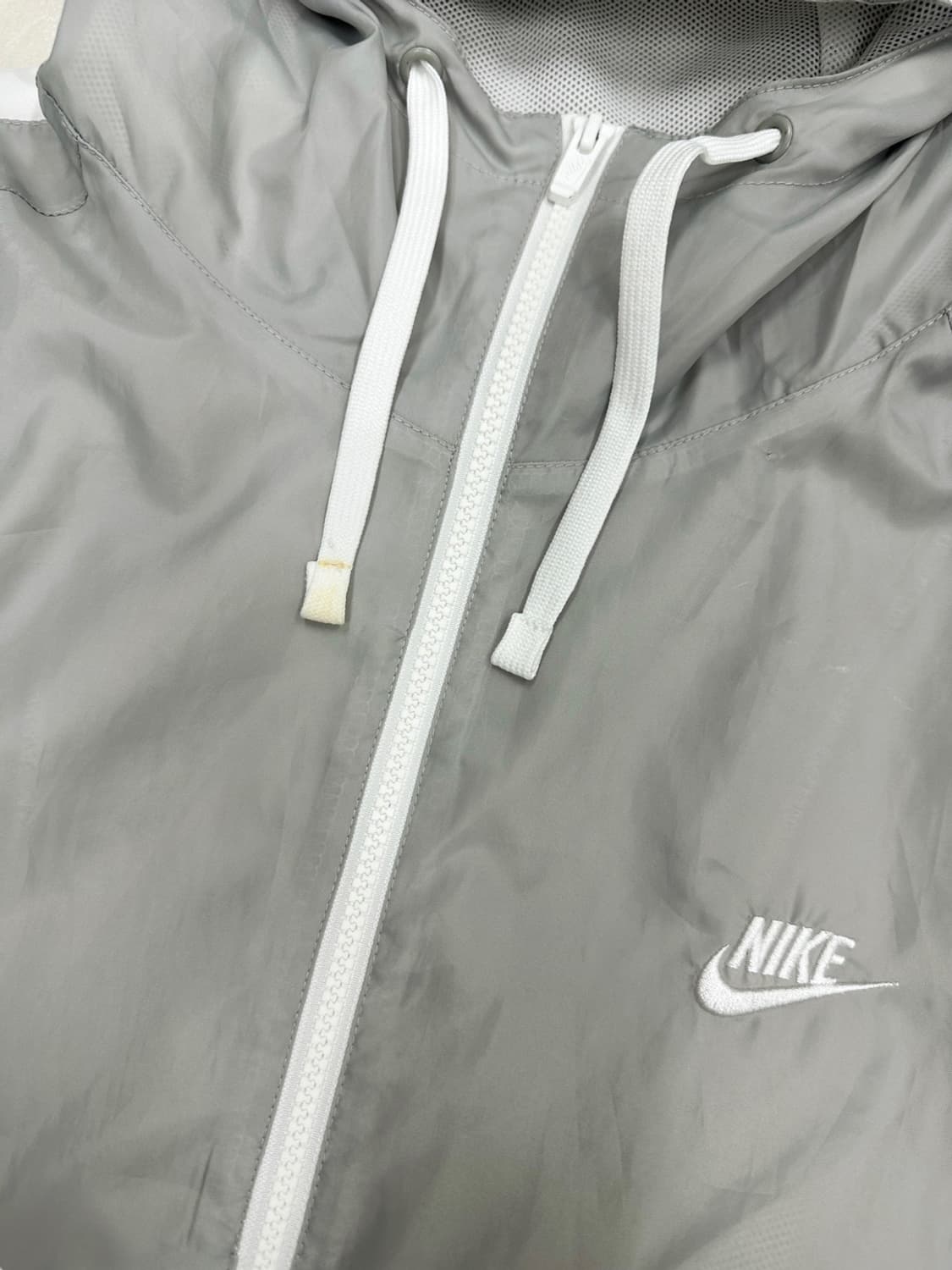 나이키 바람막이 그레이 (XL)  상품이미지3