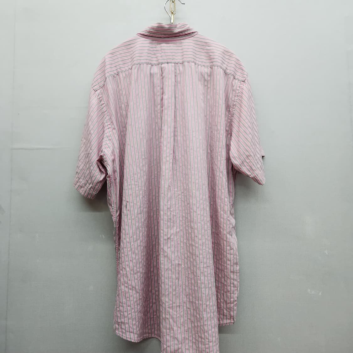 폴로랄프로렌 로고자수 스트라이프 반팔셔츠 L(XL) 상품이미지4