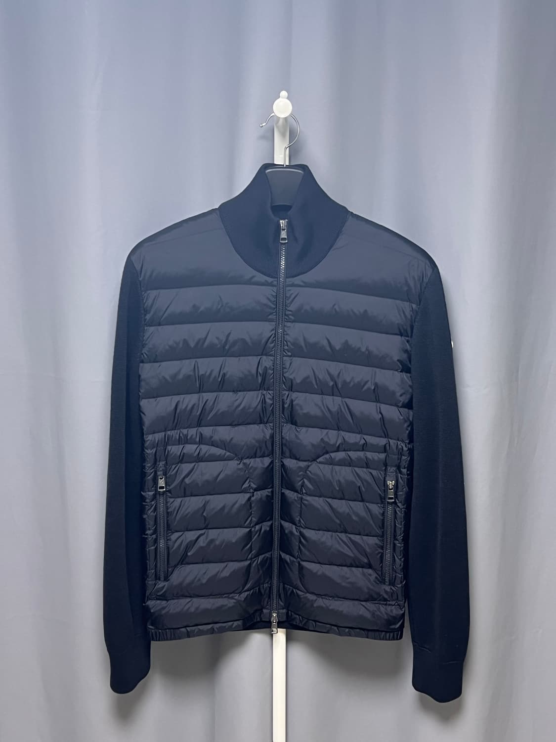 [정품] 백화점판 / XL 몽클레어 니트패딩 블랙 상품이미지1