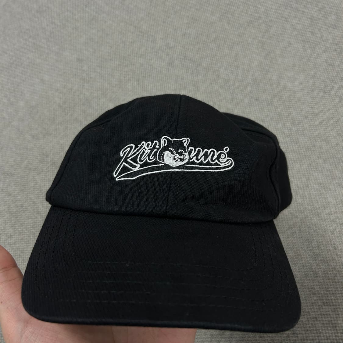 메종키츠네 스탁로고 볼캡(OS) 상품이미지2