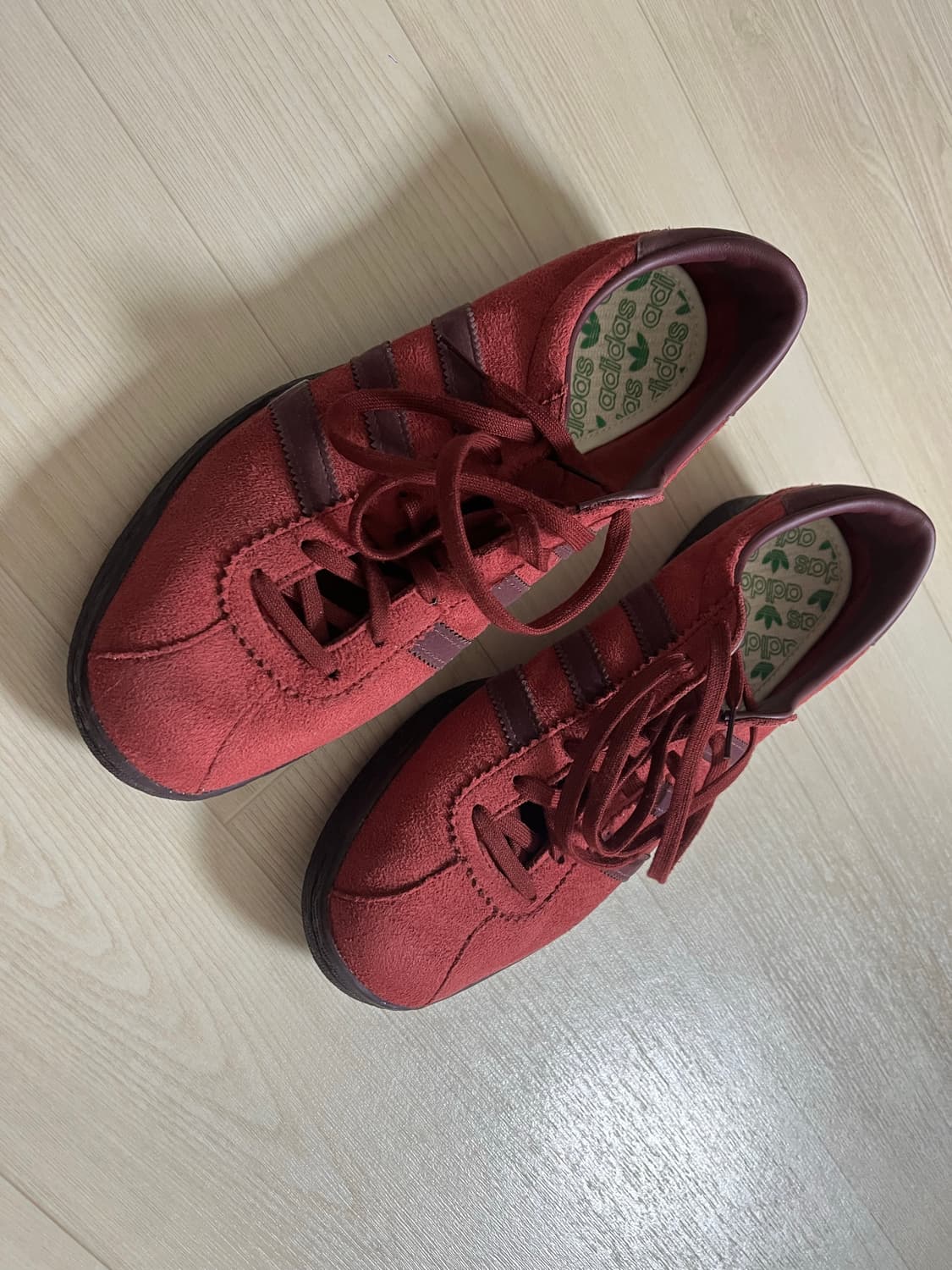 아디다스 토바코 그루엔 컬리지에이트 버건디_265 상품이미지3