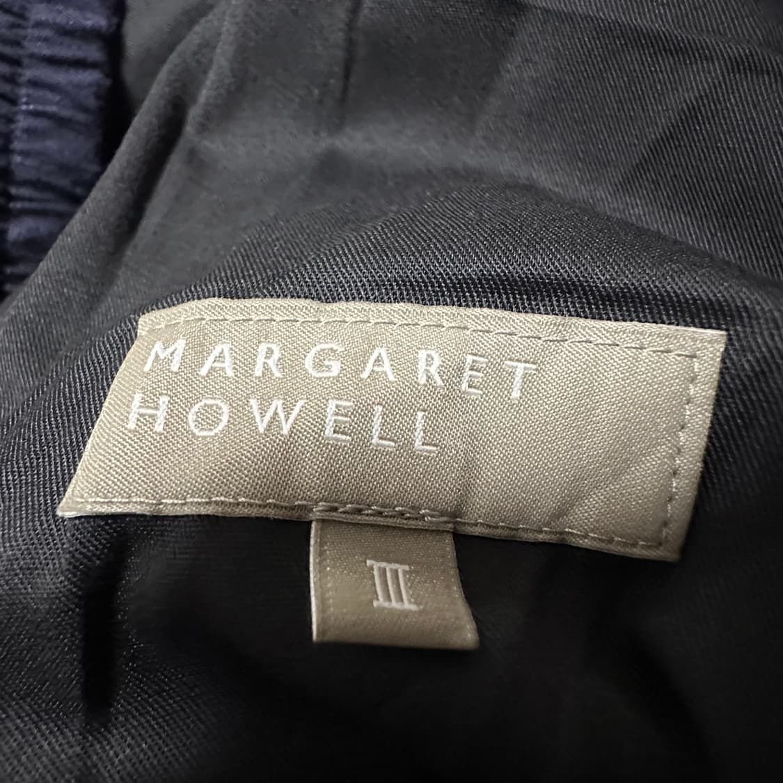 MARGARET HOWELL japan wide pants navy 상품이미지4