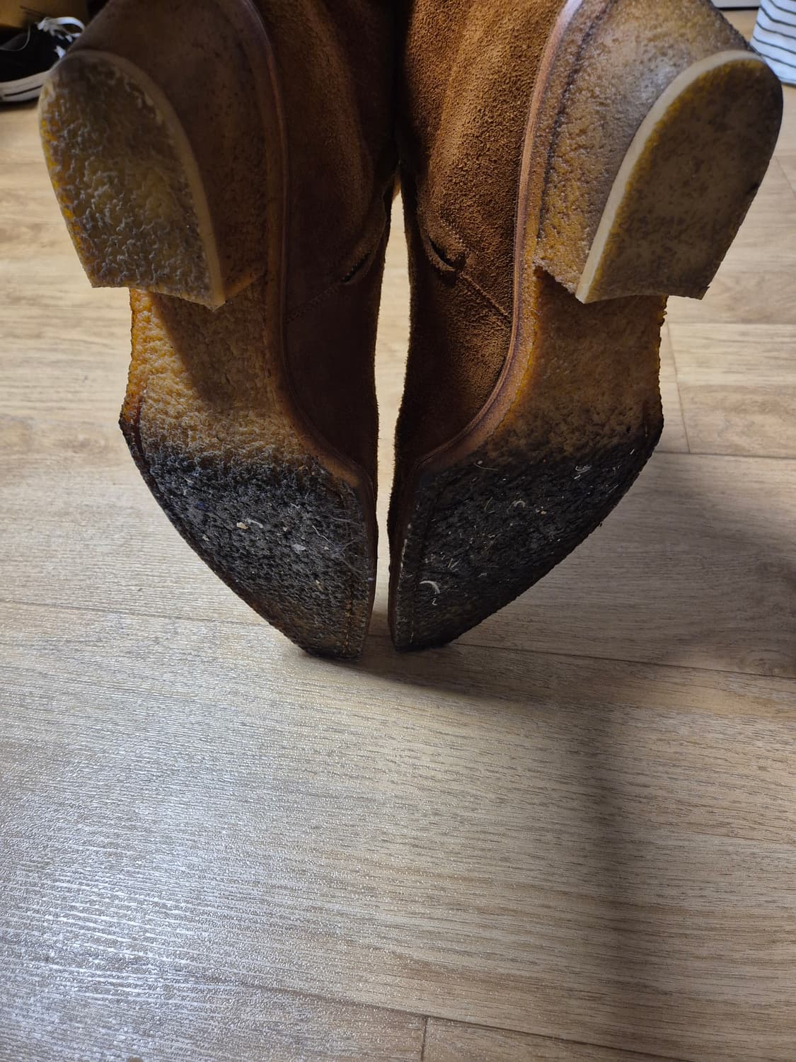 캘빈클라인 205w39nyc 스틸토 스웨이드 앵클 부츠 43.5 상품이미지7