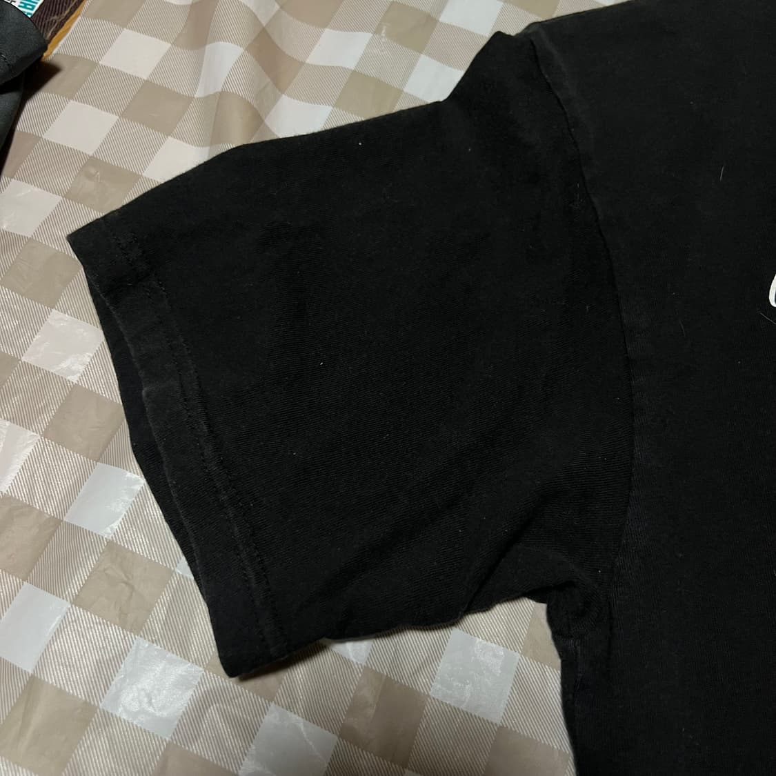 아임낫어휴먼비잉 빈티지 반팔 L 구제 스트릿 해골 스컬 상품이미지3