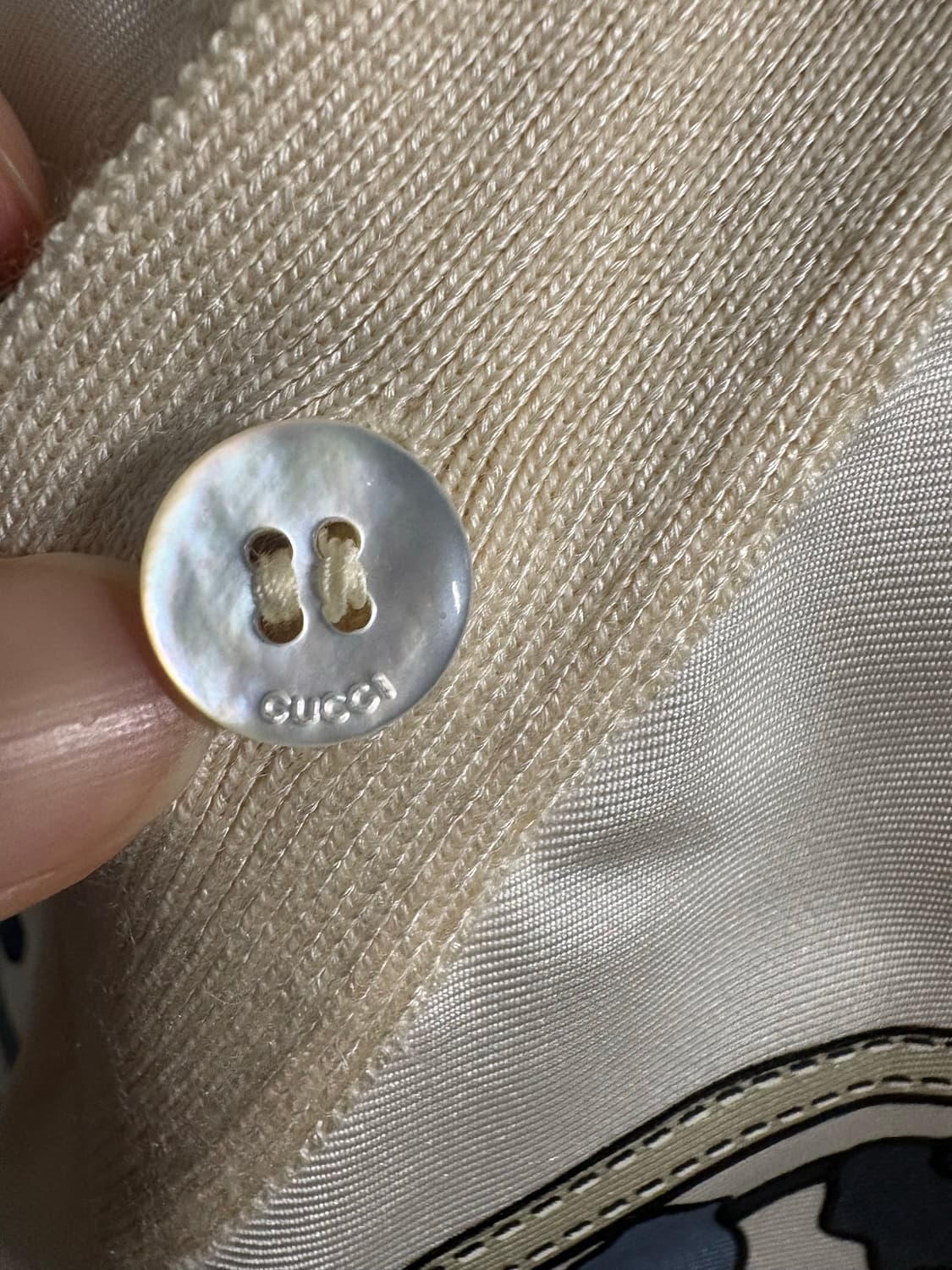 구찌 캐시미어 실크 셔츠 상품이미지4