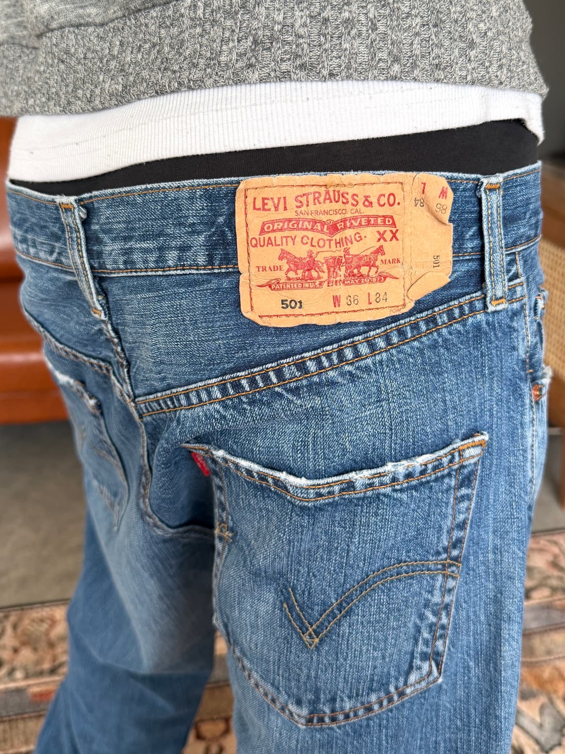 리바이스 501 스트레이트 상품이미지10