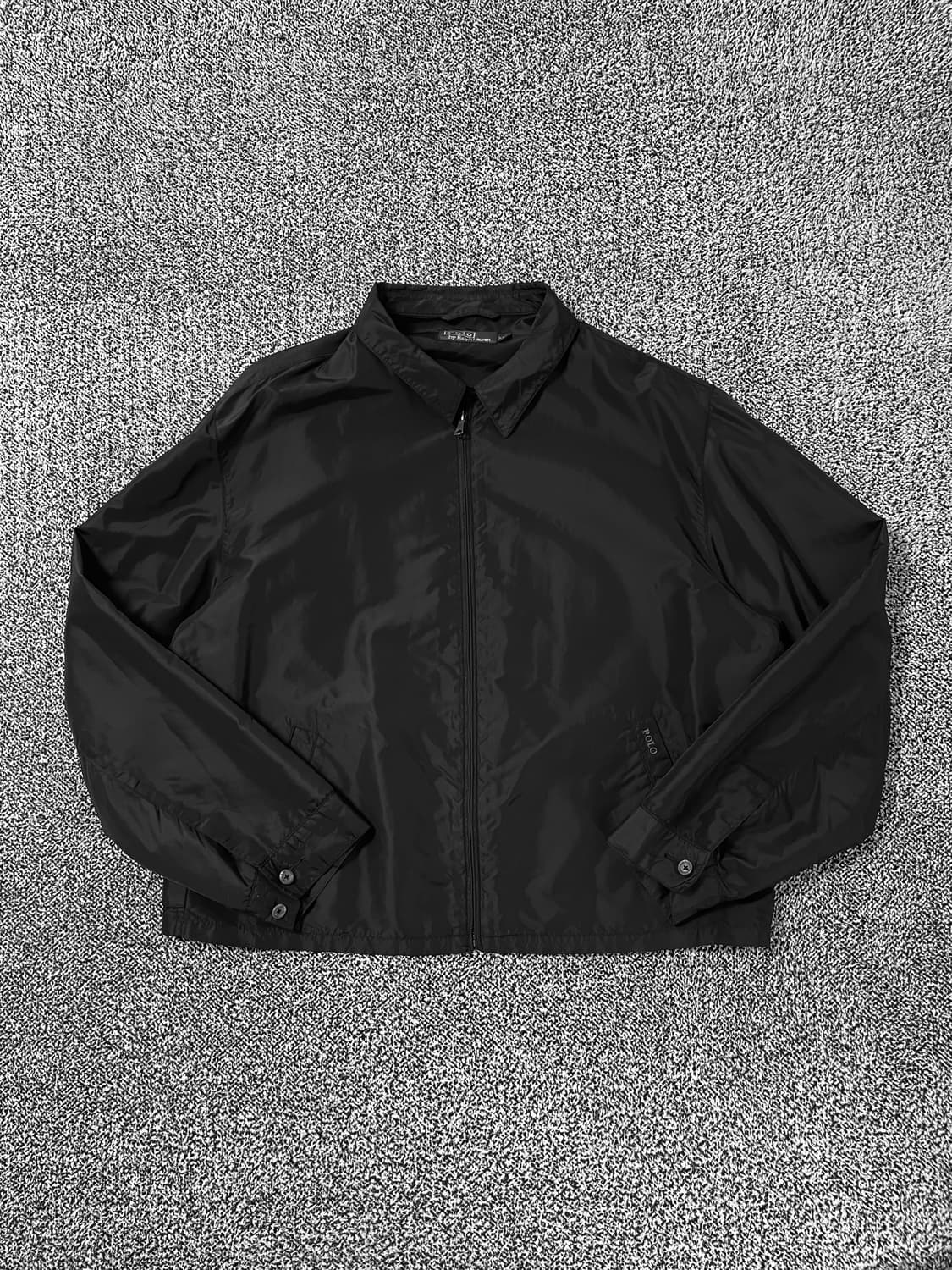 빈티지9. 폴로랄프로렌 나일론 베이포트 바람막이 점퍼 블랙 상품이미지1