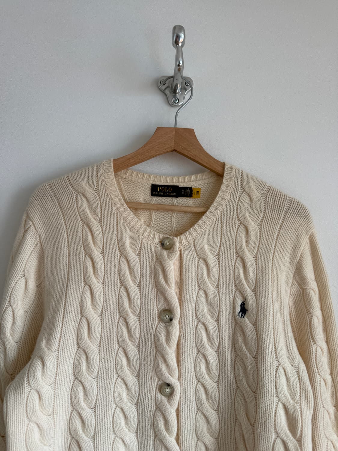 폴로 랄프로렌 울&캐시미어 가디건(큐알 인증) 상품이미지2