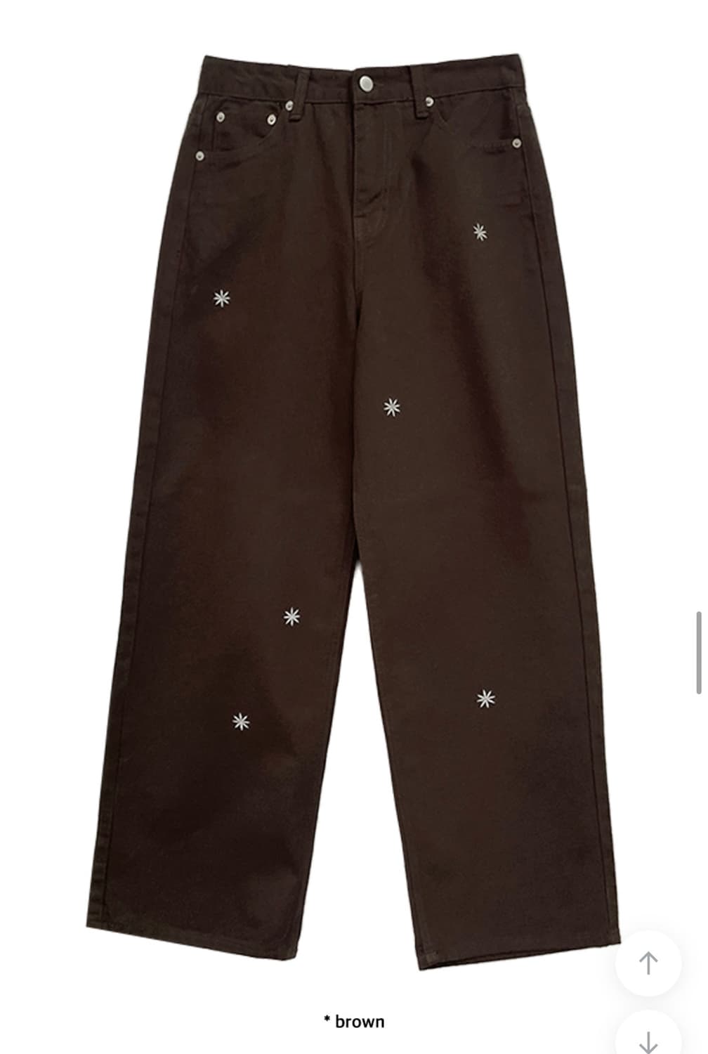 아케 데이지 코튼 팬츠 상품이미지2