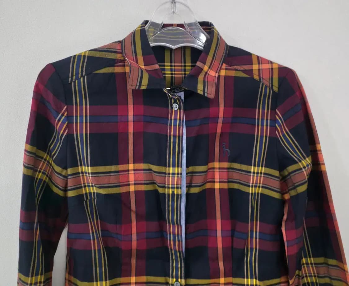 헤지스 여성 체크 셔츠 85 상품이미지2