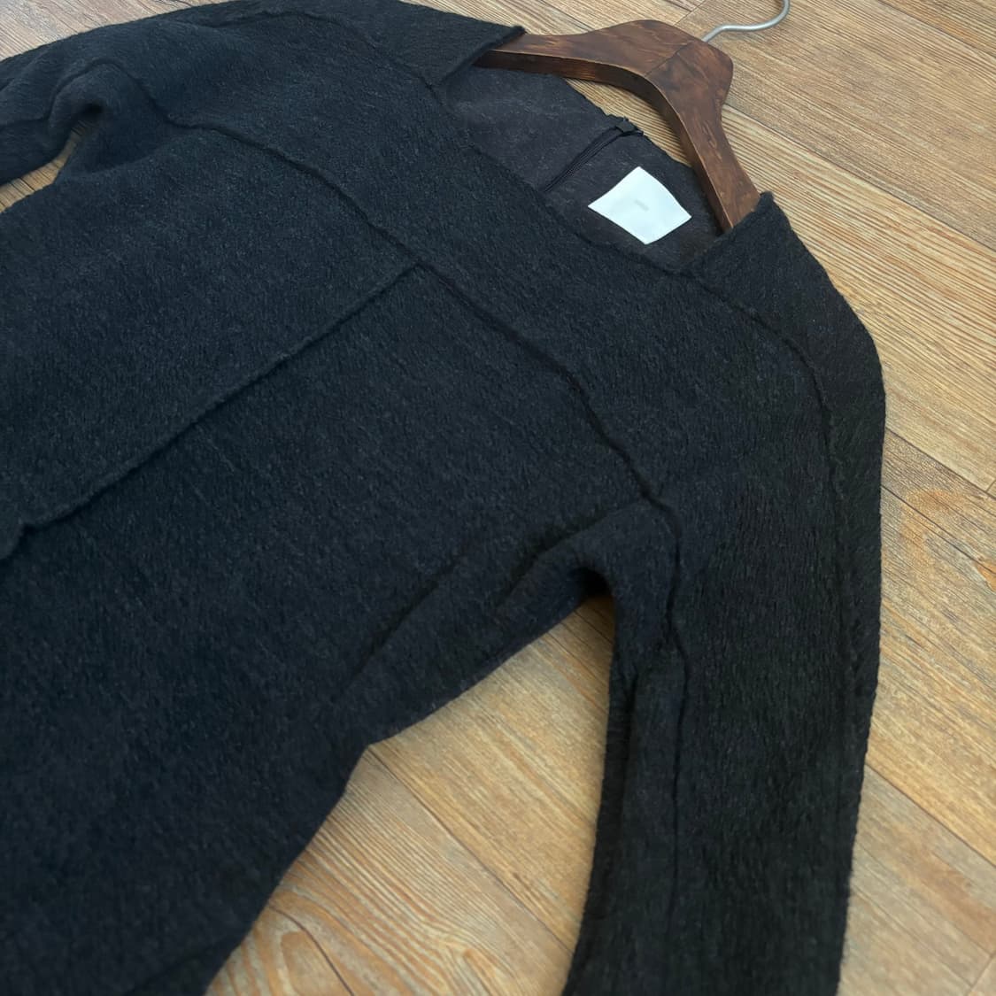 KUHO 구호 원피스 85 투톤 미니멀 슬림 실루엣 입체 상품이미지2