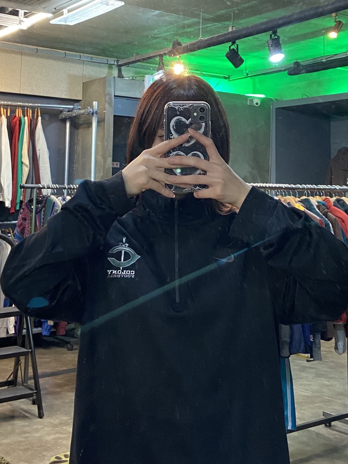 나이키 드라이핏 반집업 상품이미지1