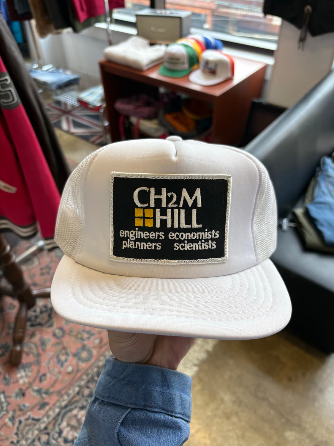 80s CH2M HILL 빈티지 트러커 캡 상품이미지1