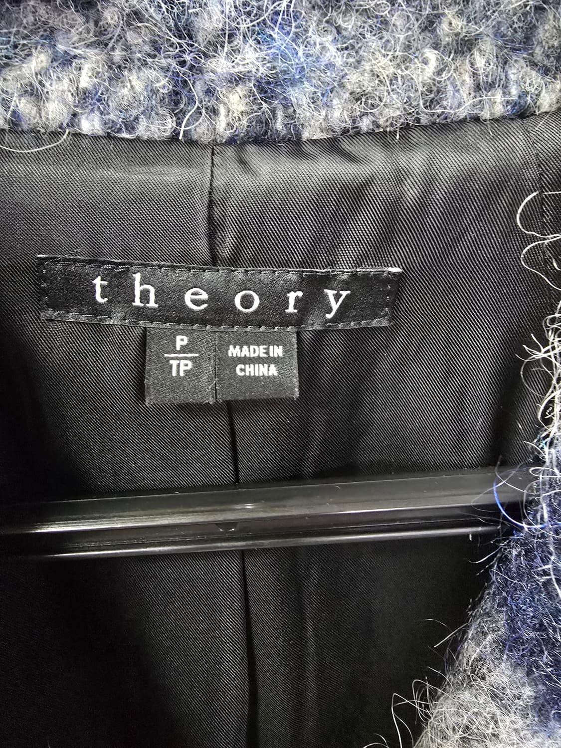 띠어리 체크 더블 코트 (1243) 상품이미지3