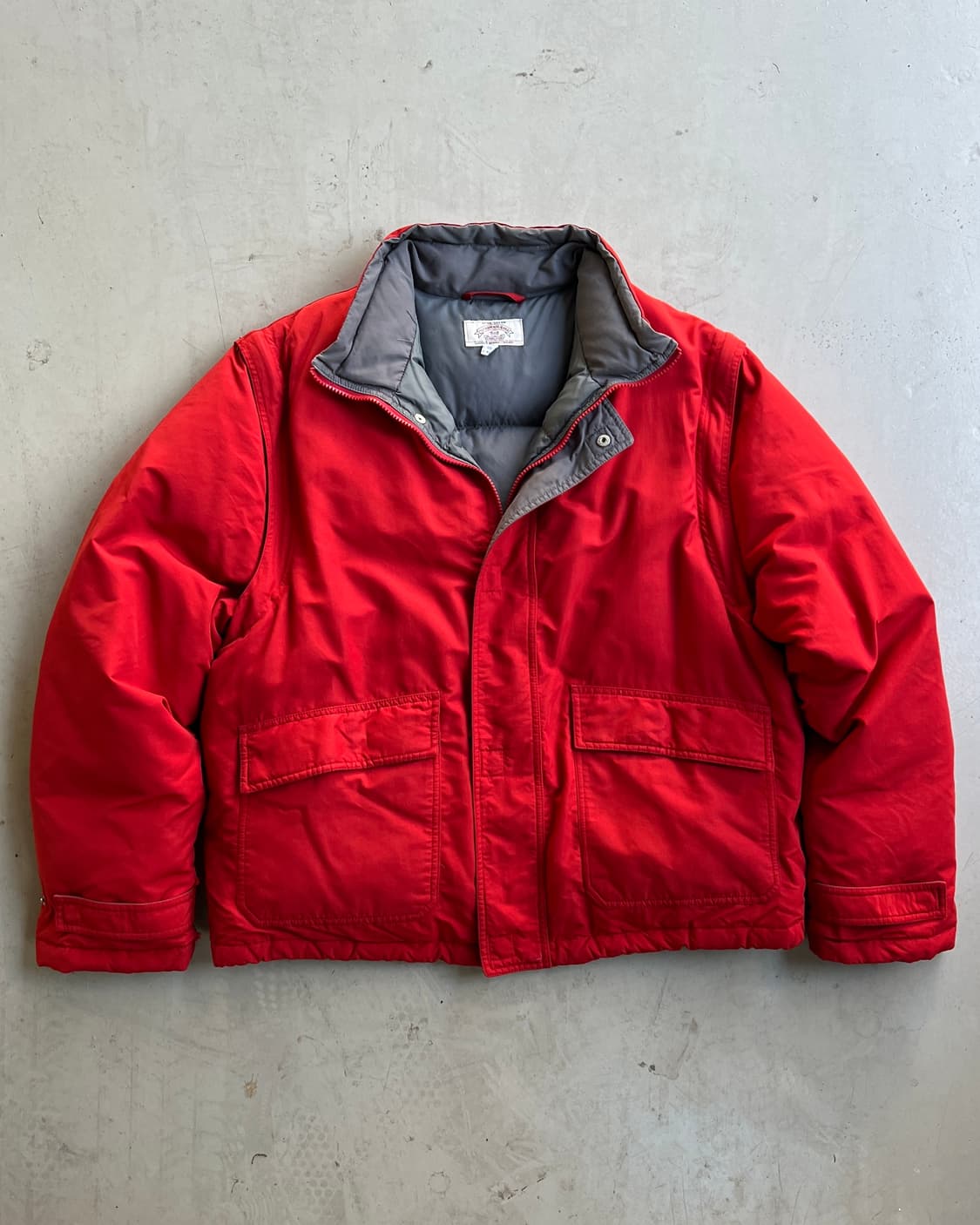 [XL] 90s 아르마니 진스 모듈러 패딩 자켓 상품이미지4