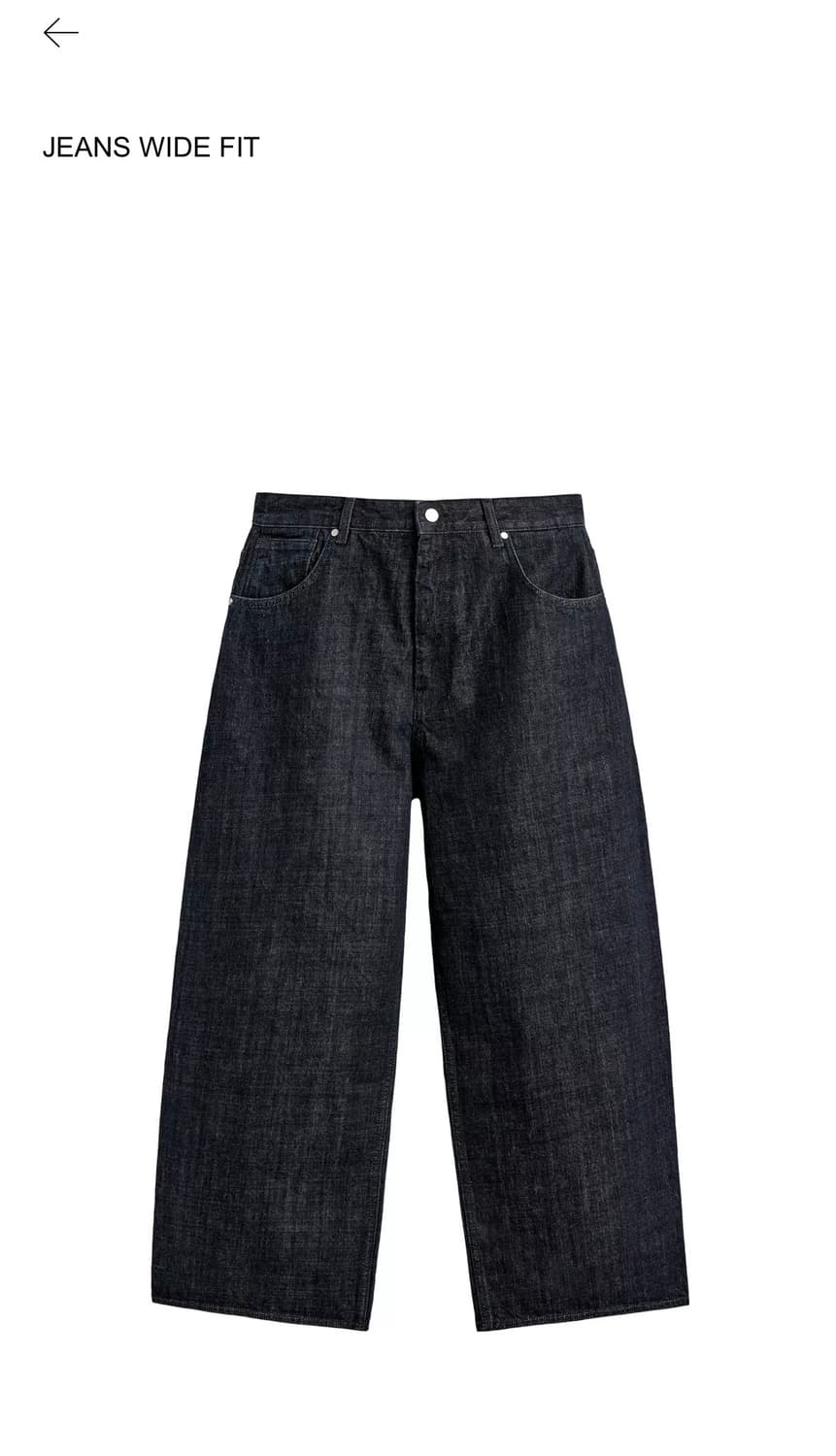 zara wide fit jean blue (32) 상품이미지9