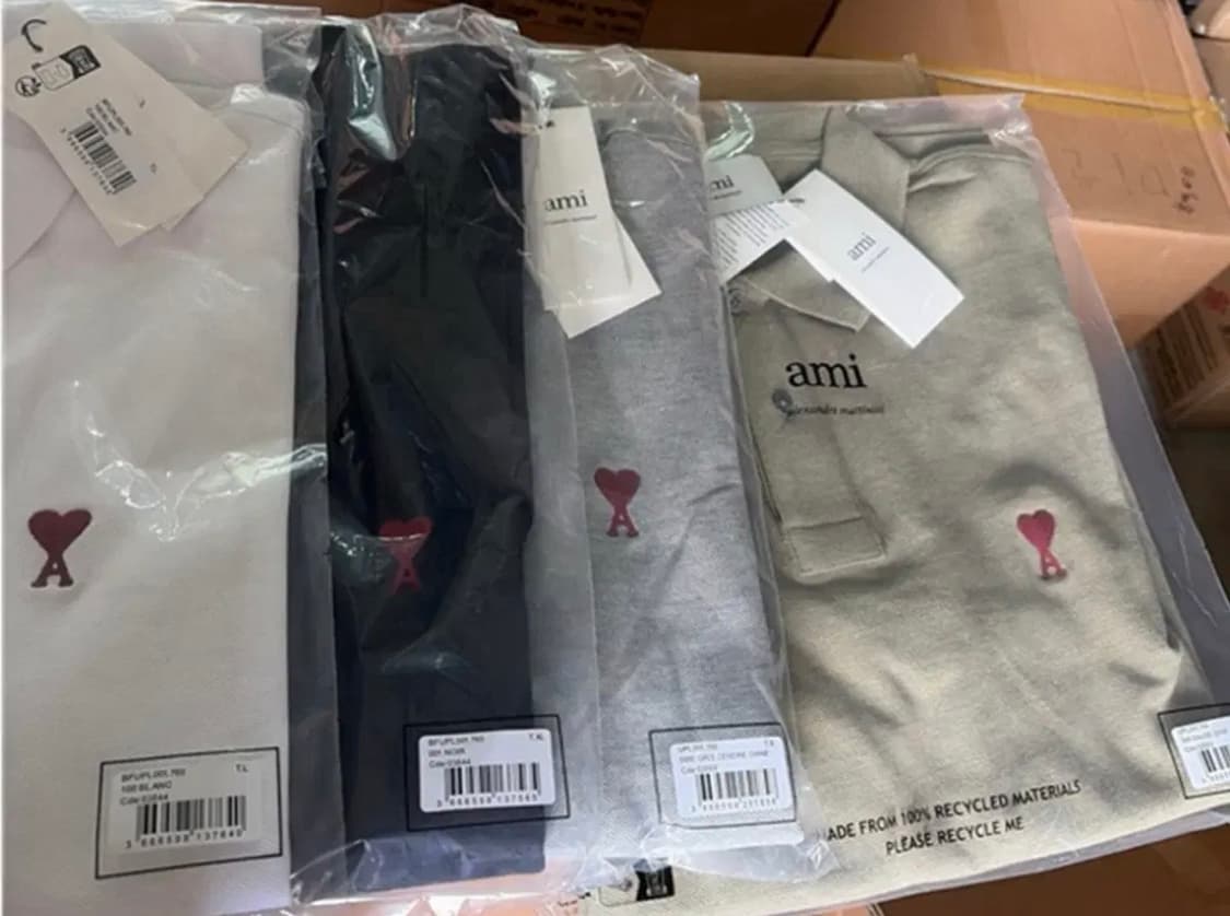 🔥[새상품/정품]🔥 아미 PK 카라 코튼 반팔티 3color 상품이미지3