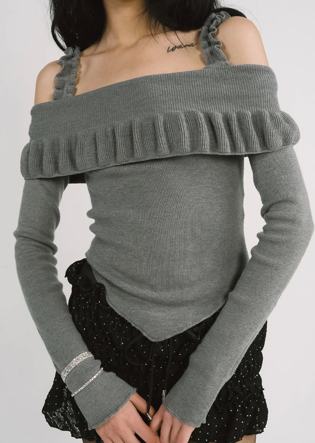 쓰리타임즈 켈리탑 Threetimes kelly top 상품이미지3