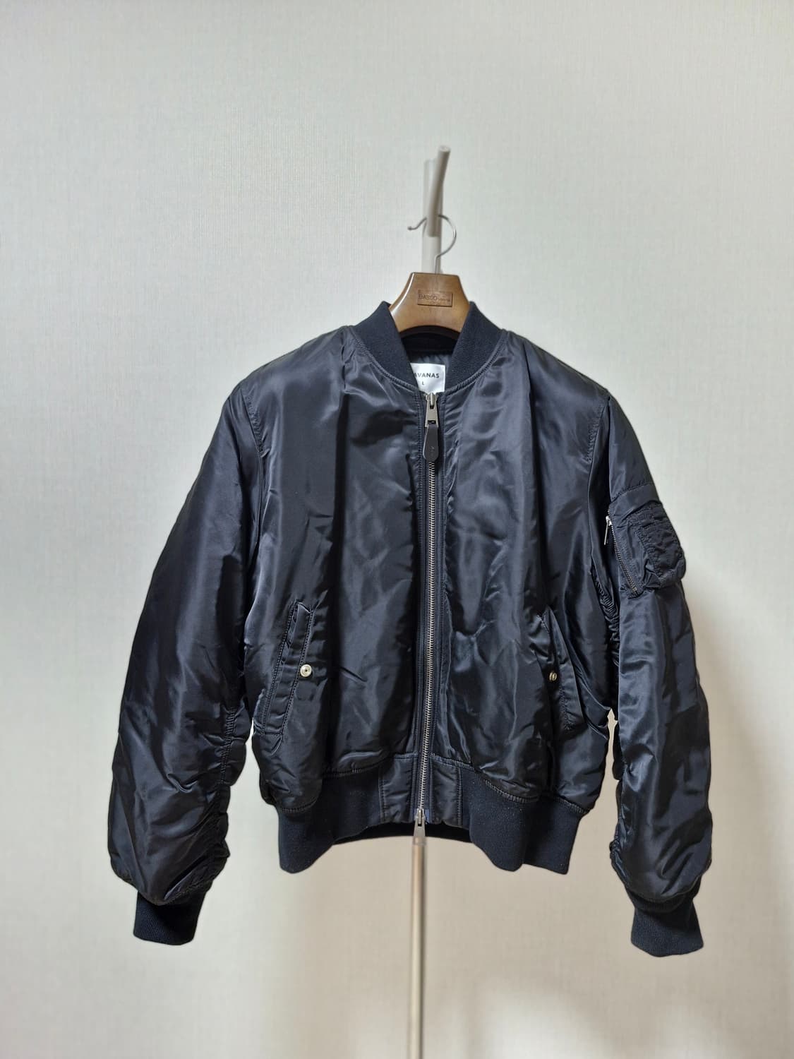 자바나스 검정색 MA-1 항공점퍼 L 상품이미지1