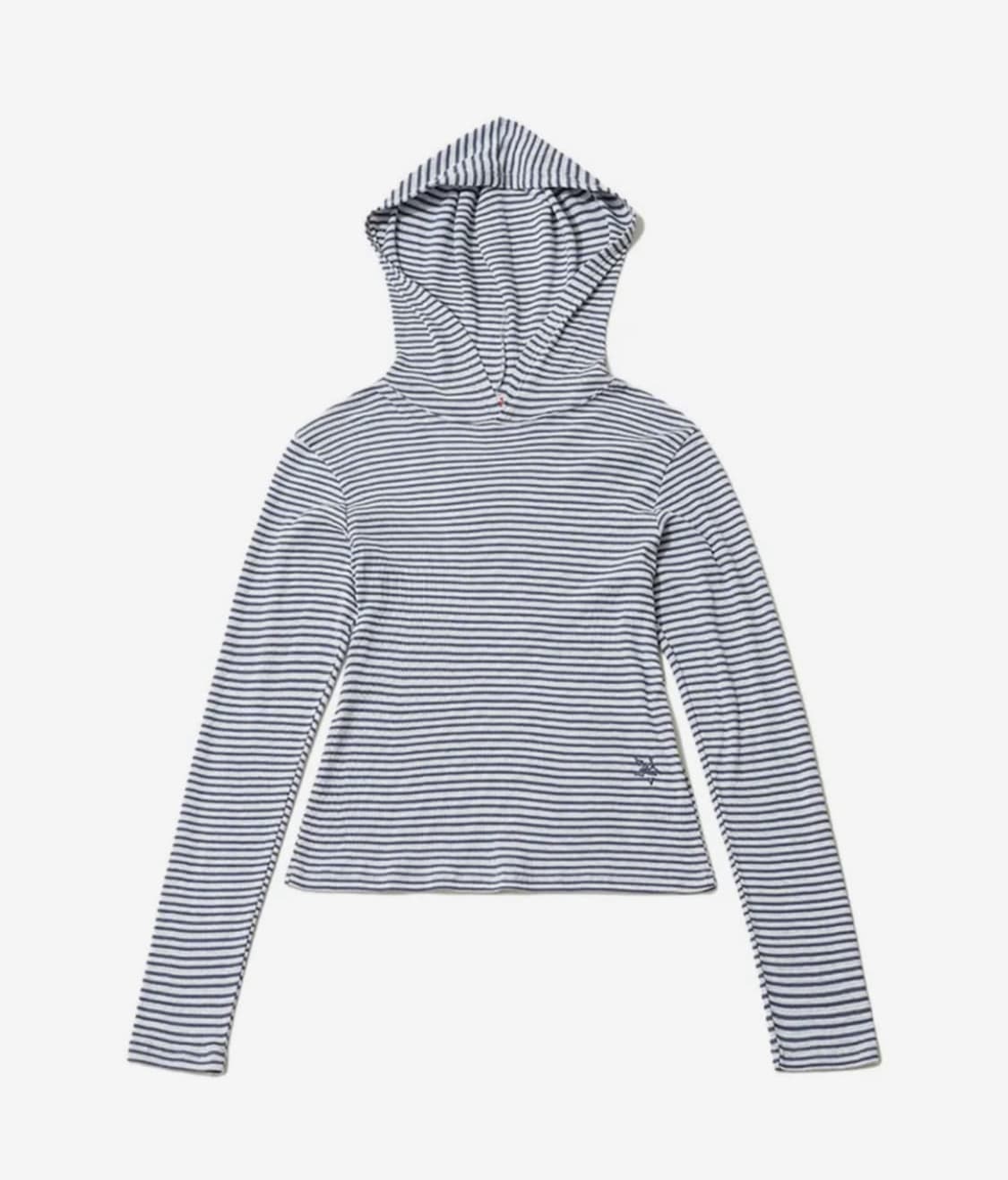 스트라이프 후드 상품이미지2