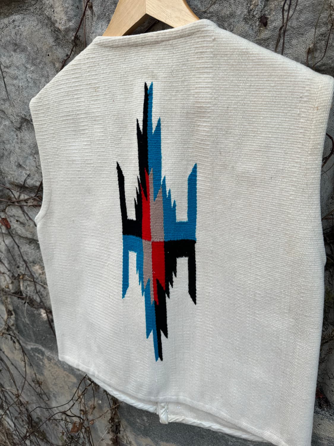 40s ~ 50s 빈티지 오르테가 치마요 베스트 나바호 웨스턴 빅사이즈 상품이미지5