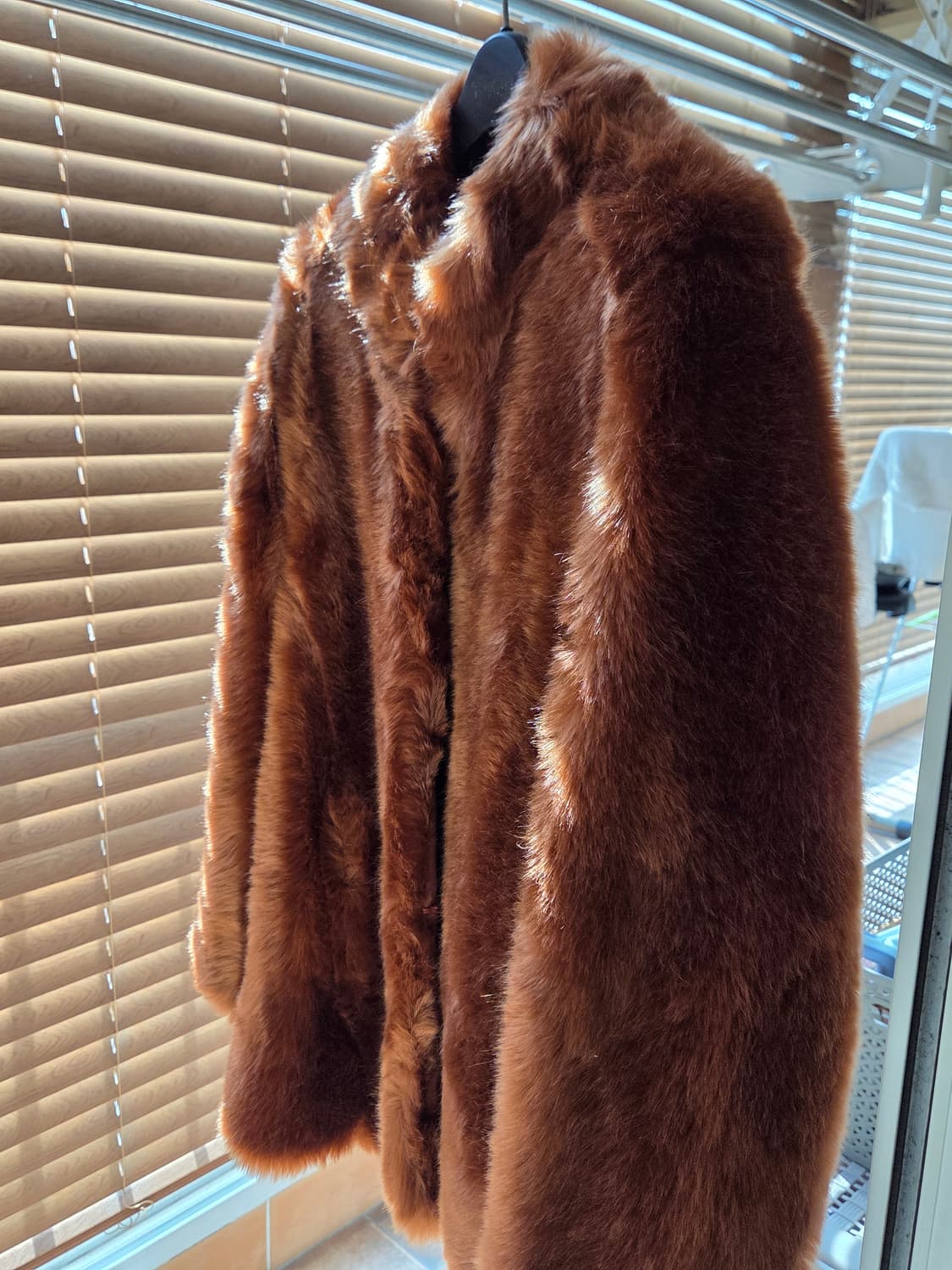 자라 폭스퍼 자켓 상품이미지5