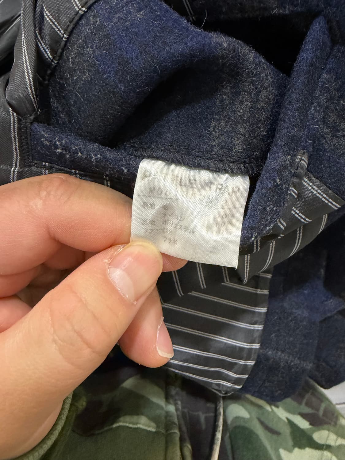 Rattle trap 더블코트 울 자켓 상품이미지10