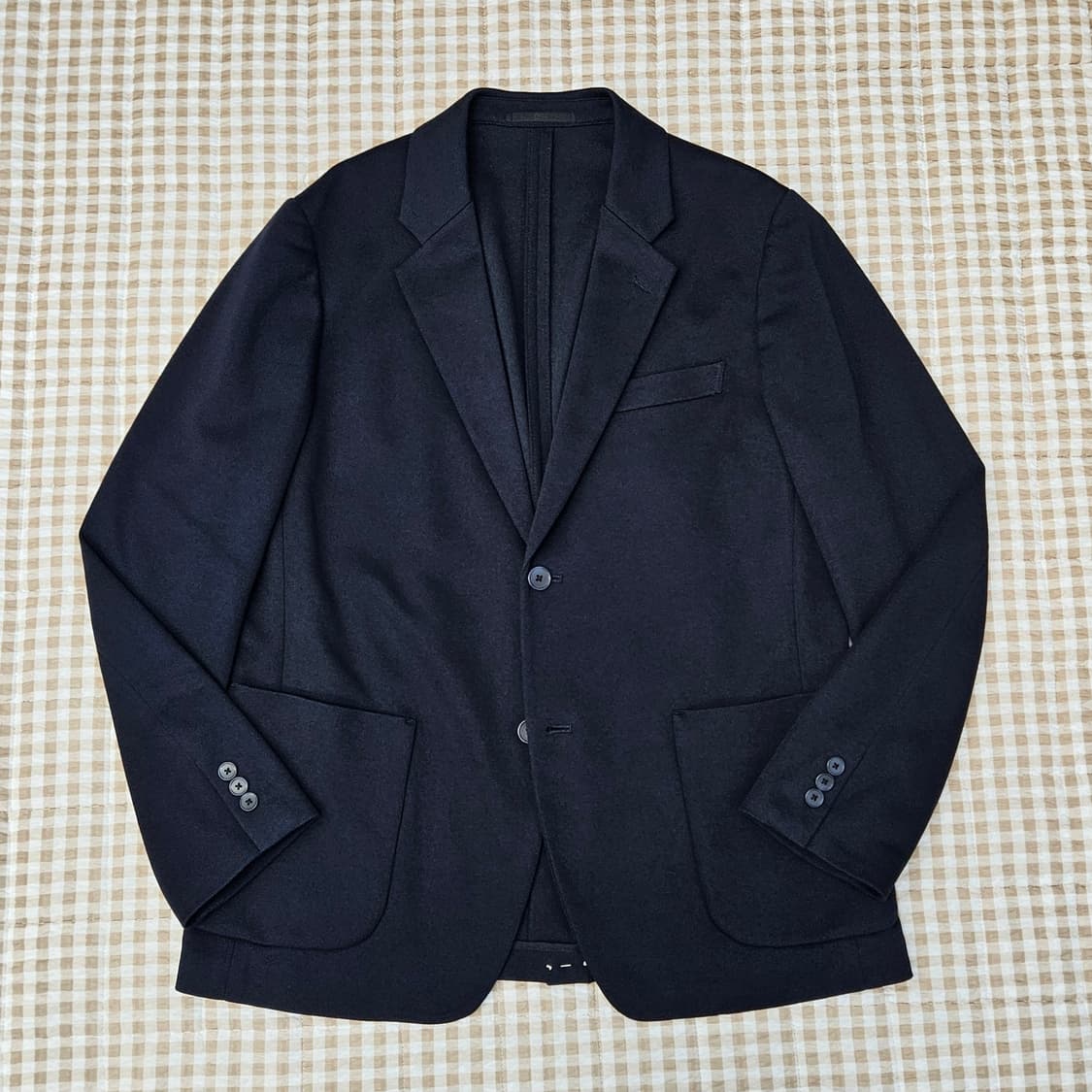 미착용 유니클로 캐주얼 블레이저 자켓 남자100 상품이미지1