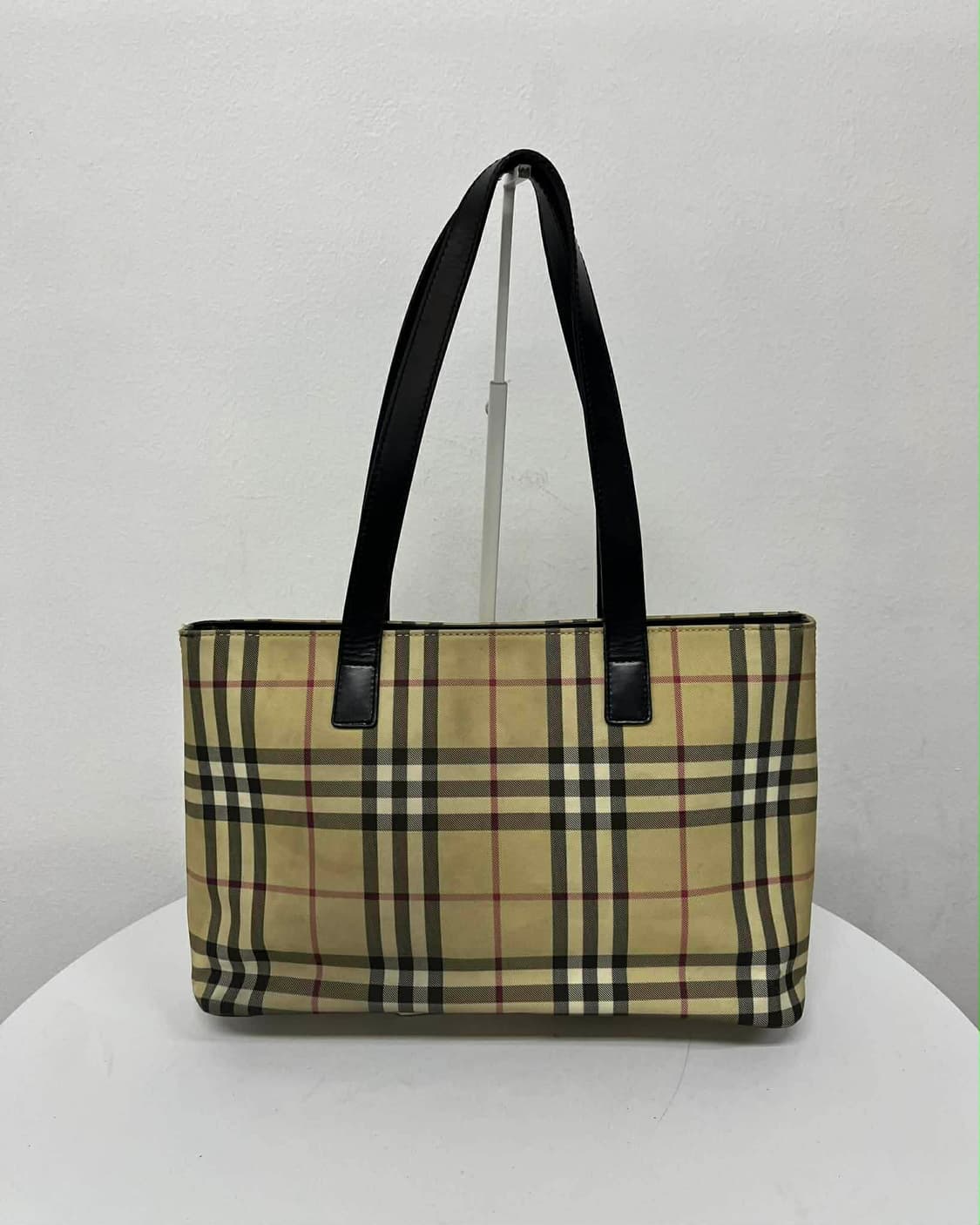버버리 노바체크 빈티지 쇼퍼백 숄더 토트백 상품이미지4