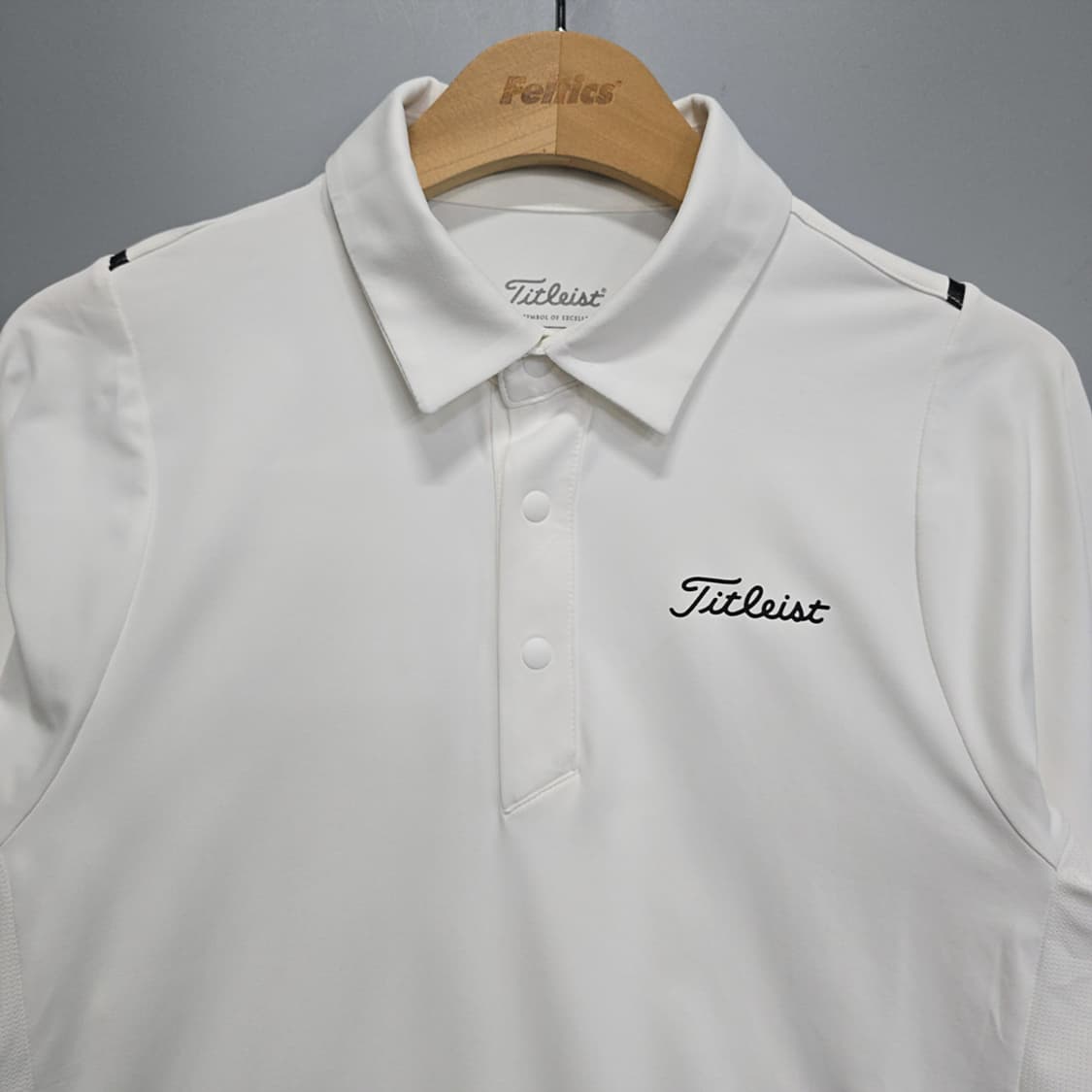 타이틀리스트(Titleist) 골프 긴팔 카라 티셔츠 화이트 M(95) 상품이미지2