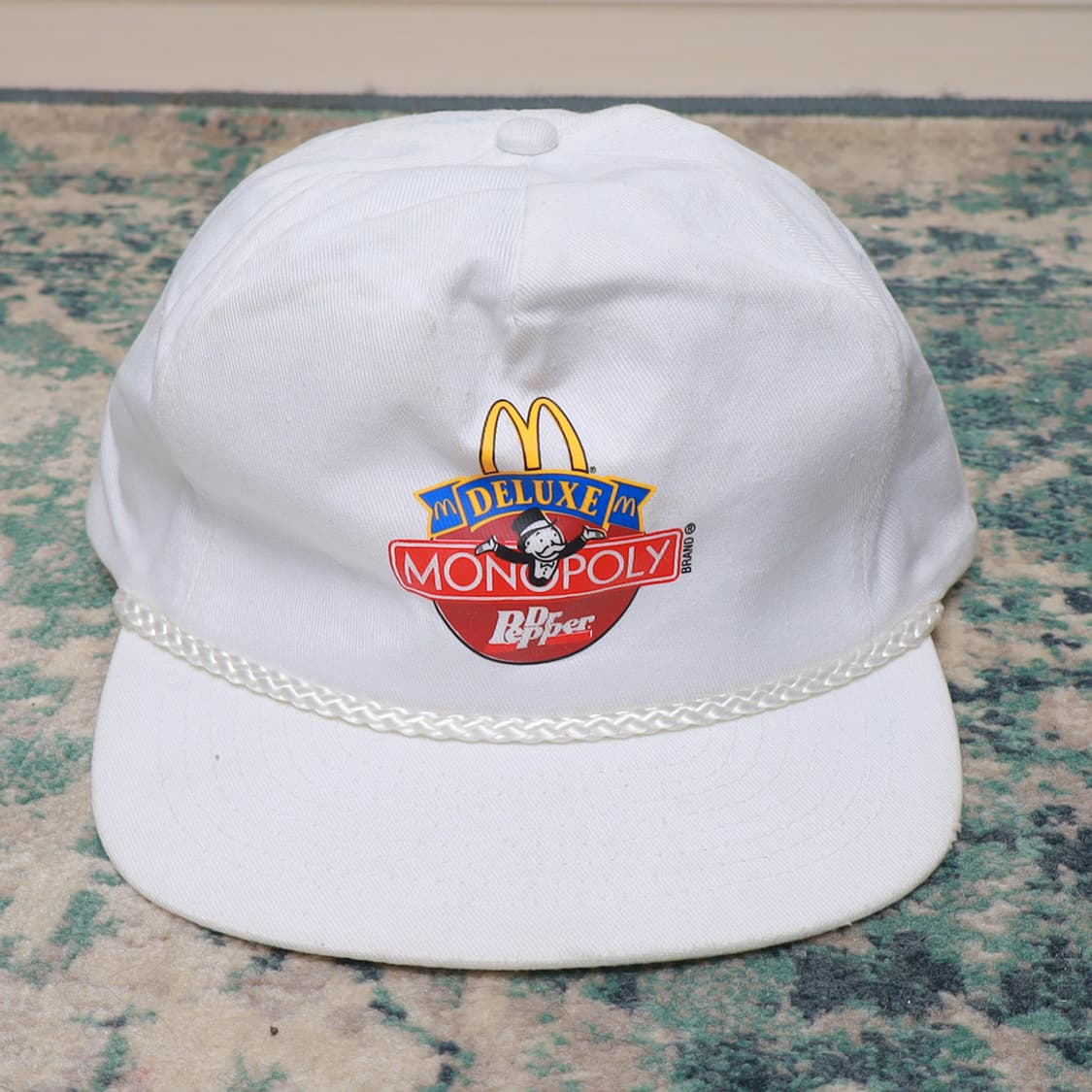 VTG 90s 빈티지 모자 맥도날드 모노폴리 프로모션 캡 상품이미지2