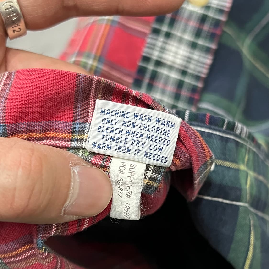  폴로랄프로렌 멀티 체크 셔츠 y14724 상품이미지7