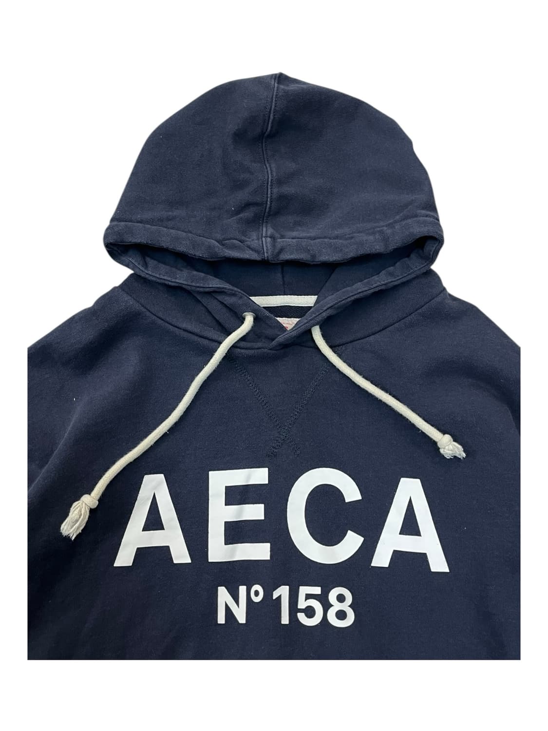 에이카화이트 AECA 후드티 네이비 L #csz2061 상품이미지5