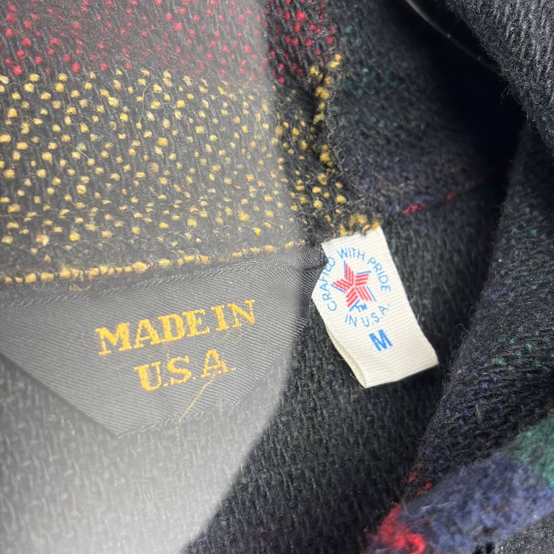 80s~90s 빈티지 블랑켓 후드 자켓 상품이미지3