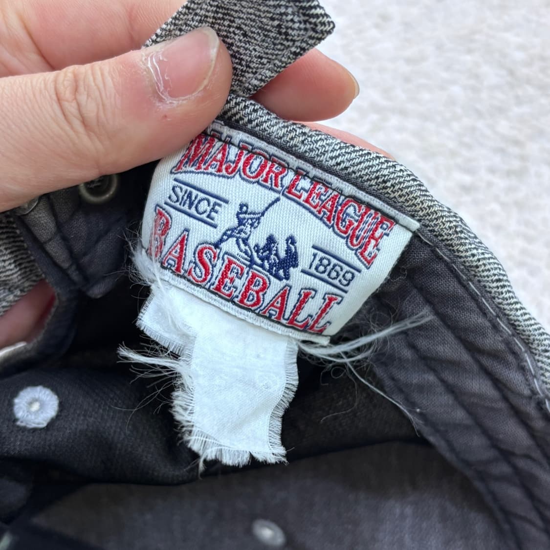 F MLB 뉴욕양키스 로고 배색 볼캡 0423E 상품이미지7