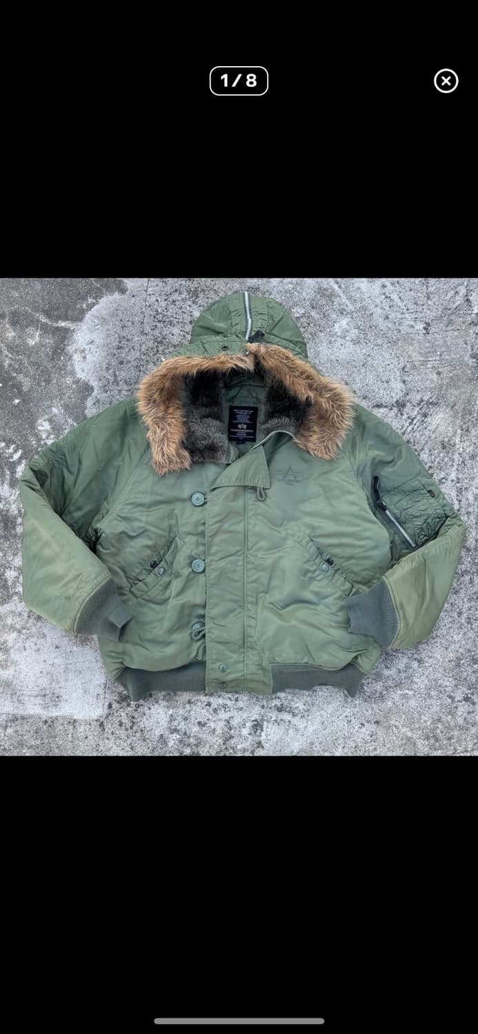 [XL] 알파인더스트리 N2B 항공점퍼 상품이미지1