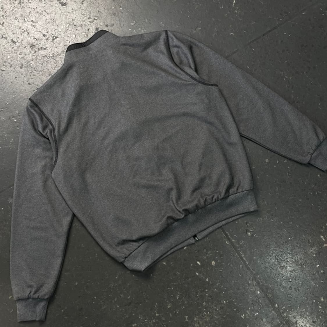 105 블랙앤화이트 방풍 집업 상품이미지5