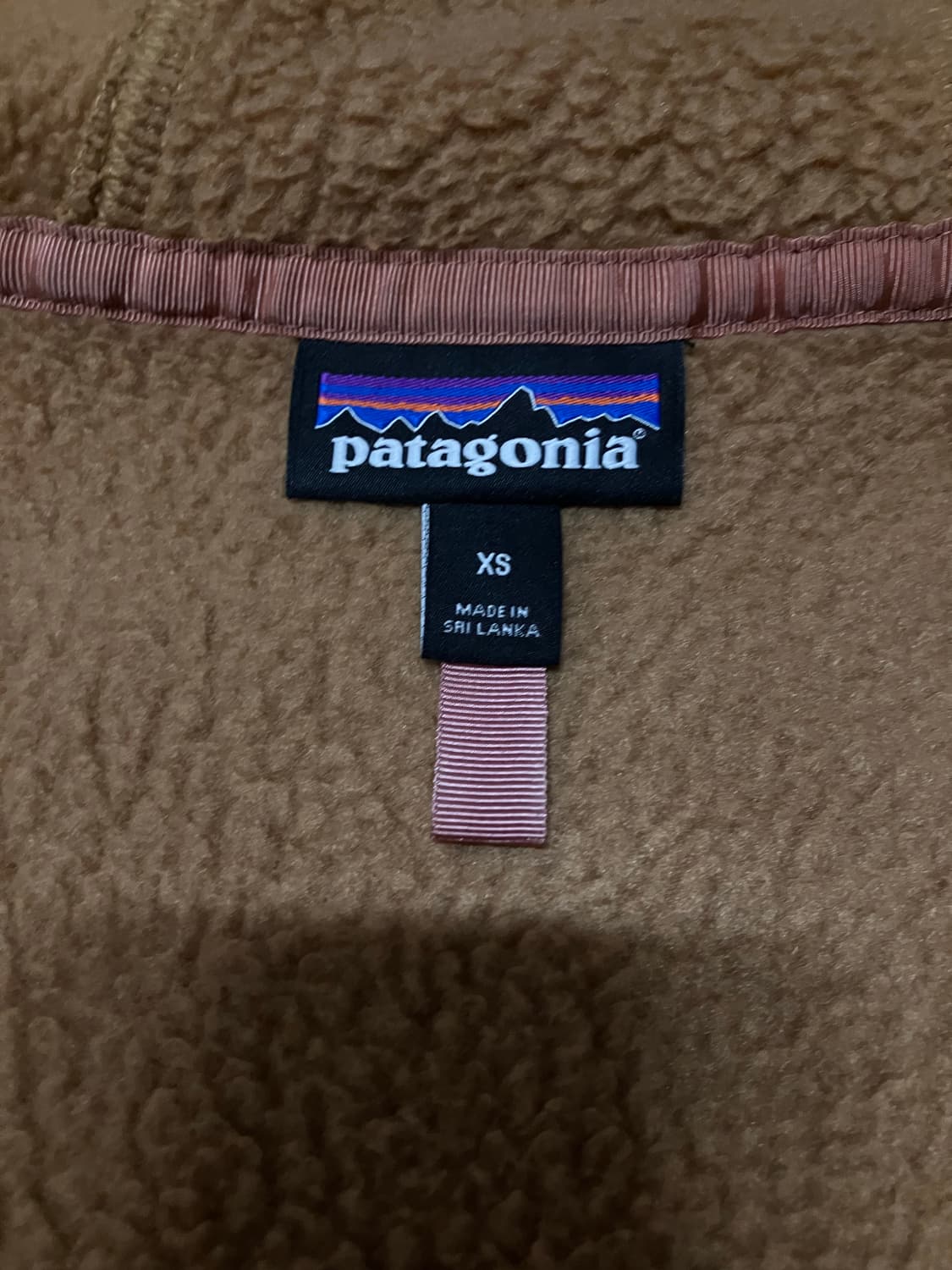 파타고니아 레트로 파일 플리스 후디 브라운 상품이미지5