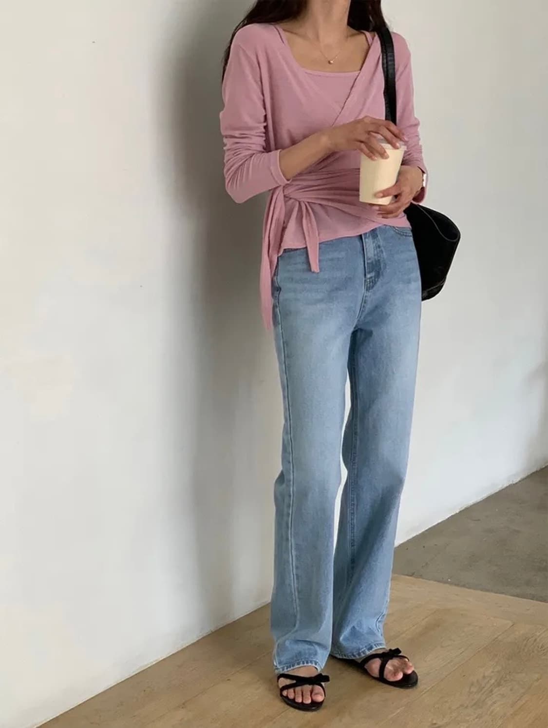 라이크유 연청와이드팬츠m 상품이미지6