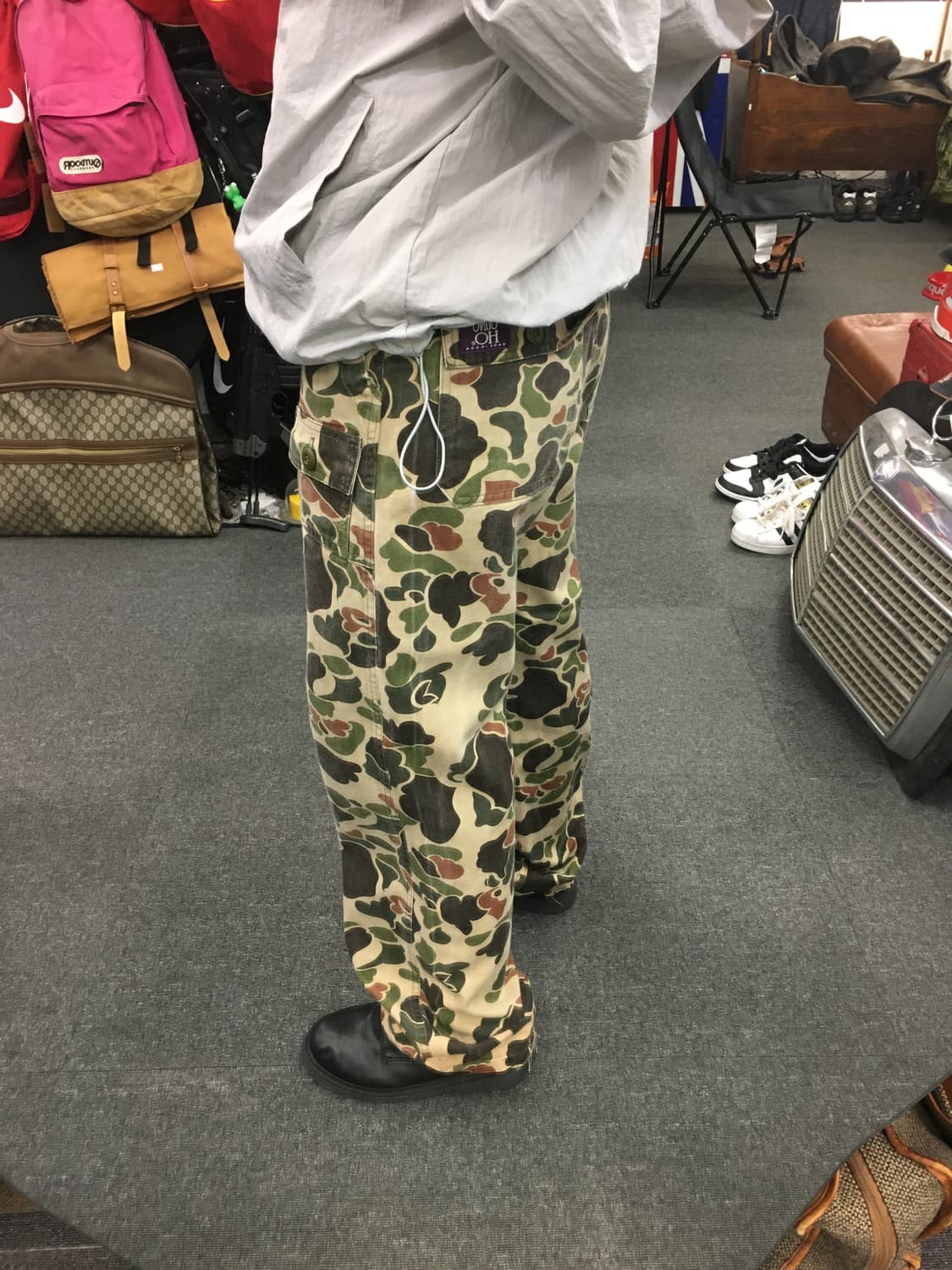 Gung ho 궁호 덕 카모 패턴 카고 팬츠 상품이미지2