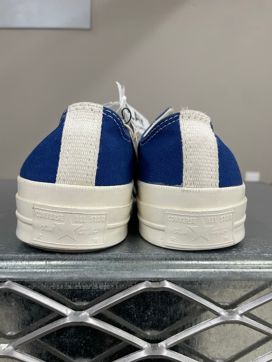 컨버스 x 꼼데 블루 로우 255mm(박스x)(gr-4621) 상품이미지3